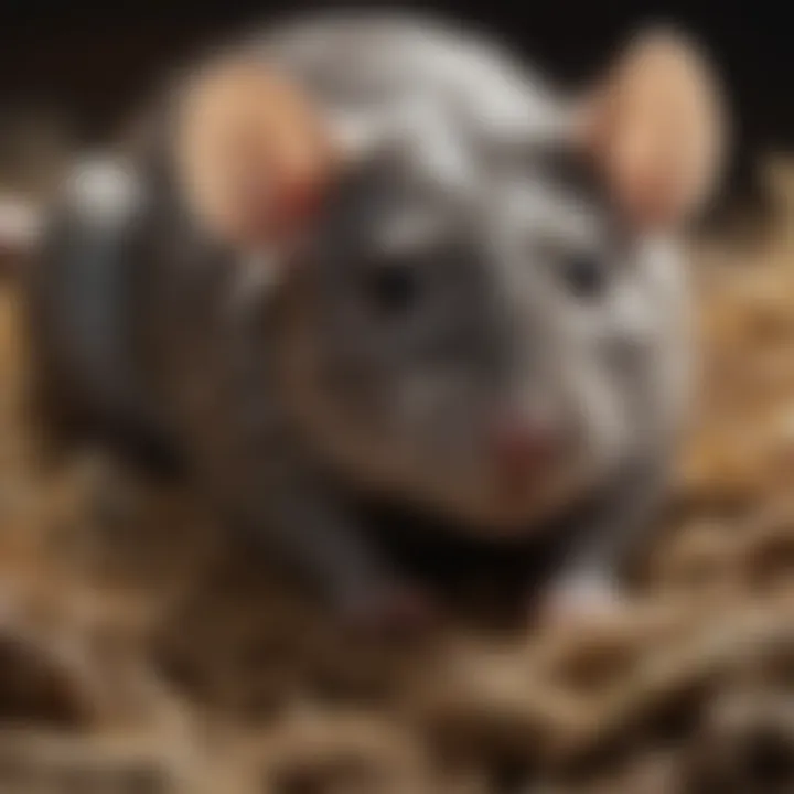 Health considerations in rat bedding