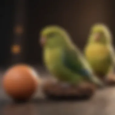 Benefits of Dummy Parakeet Eggs Infographic outlining benefits of dummy eggs in avian care