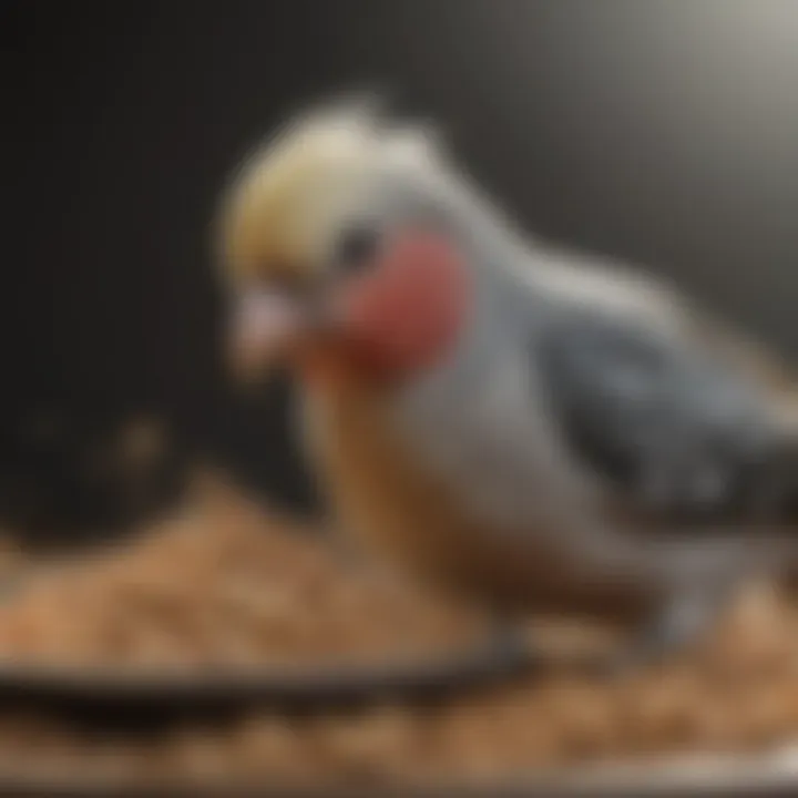 Nutrient-rich pellets designed specifically for cockatiels