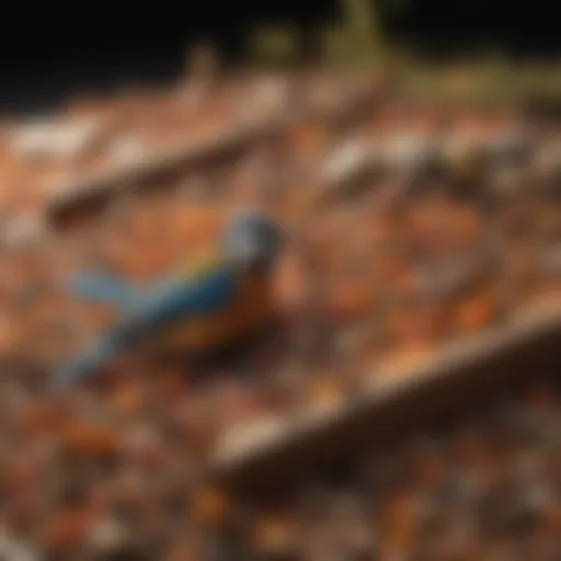 Colorful array of bird food selections in a subscription box