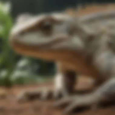 Importance of Calcium in Reptiles An infographic illustrating the benefits of calcium in reptilian biology, including bone health and metabolic functions