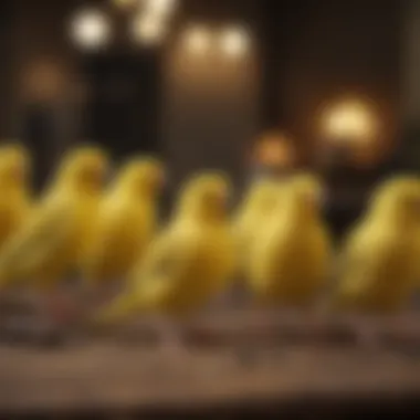 A reputable seller showcasing canaries with a focus on quality and care