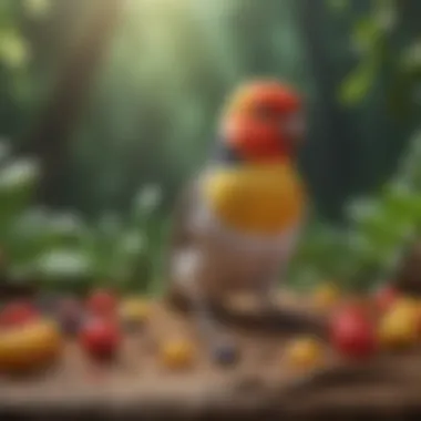 Promoting Natural Foraging with Nutri Berries Cockatiel foraging for Nutri Berries