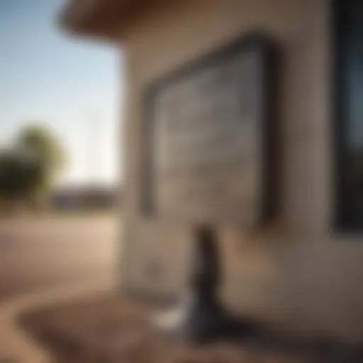 Emergency veterinary clinic sign in Wichita Falls