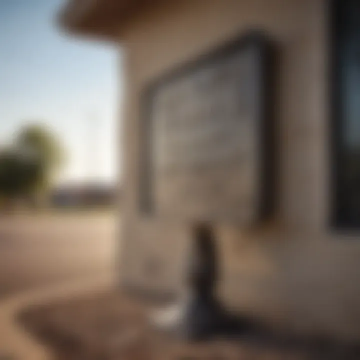 Emergency veterinary clinic sign in Wichita Falls