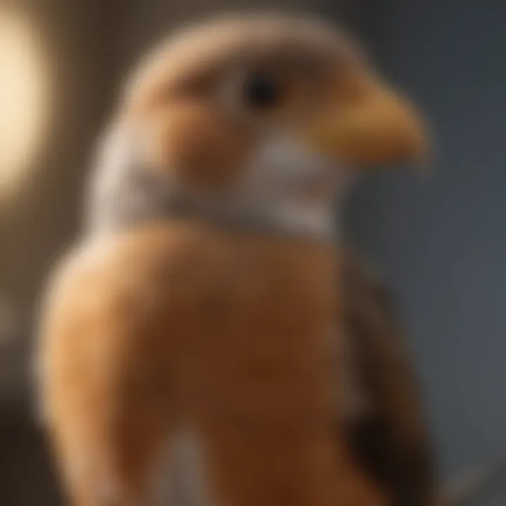 A variety of bird species in a care setting