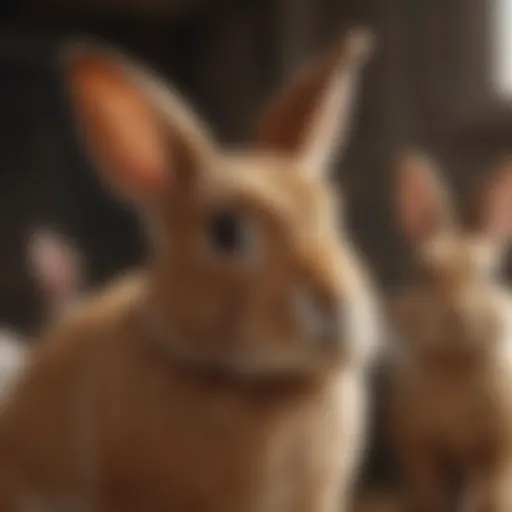 A variety of bunny breeds displayed together