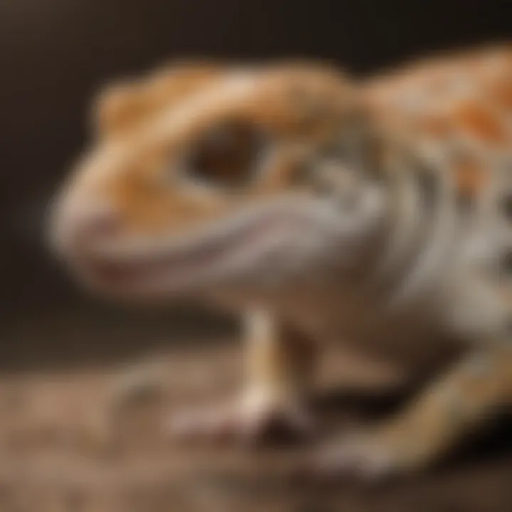 Signs of a healthy leopard gecko