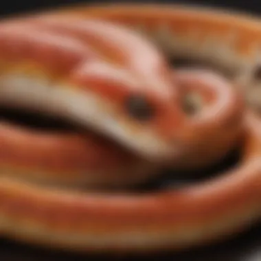 Nutritional corn snake diet display