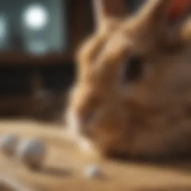 Treatment Options for Rabbit Eye Infections Various treatment options for rabbit eye infections displayed on a table