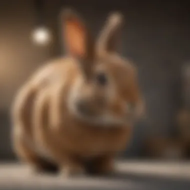 Specialized Treatments for Rabbit Health A veterinarian administering specialized treatment to a rabbit