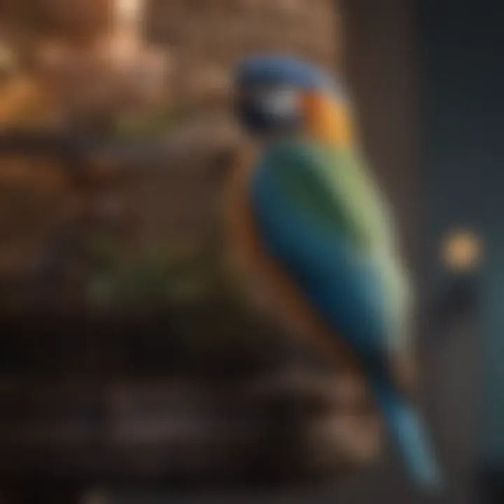 Various types of bird cage skirts showcasing functionality