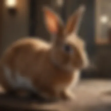 Nurturing Recovery Post-Surgery Post-operative care for a recovering rabbit