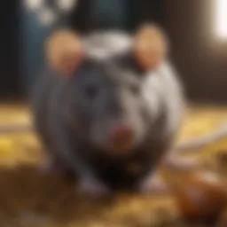 A beautiful assortment of different rat breeds showcasing their diverse colors and patterns.