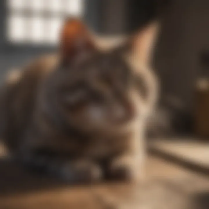 Safety measures for ensuring the wellbeing of both cats and rats.