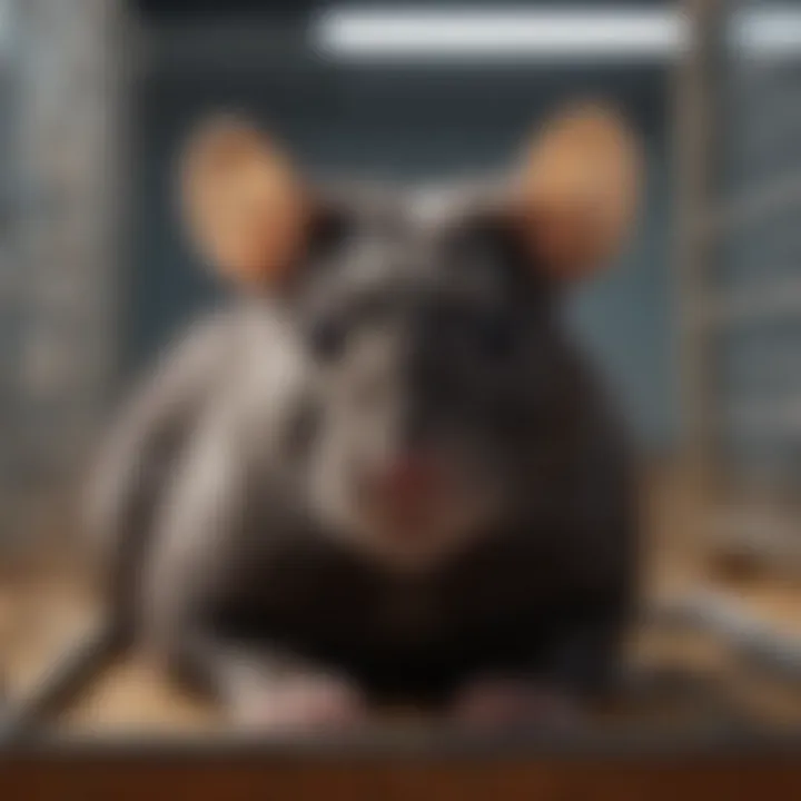 Materials suitable for enhancing the security of a rat cage.