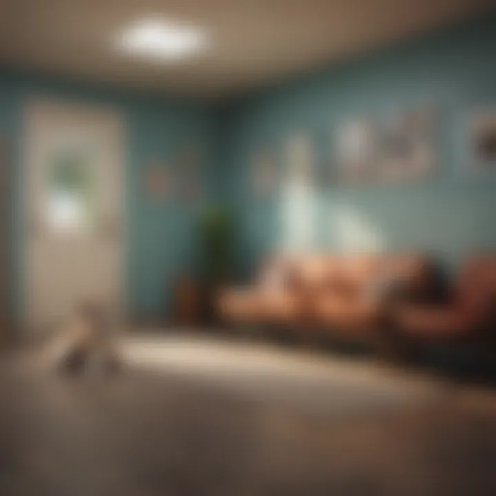 A cozy waiting area in the clinic