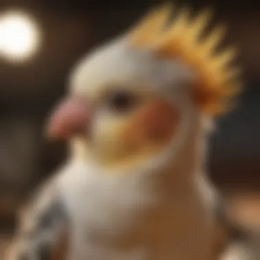 Key Features of Cockatiel Carriers Close-up of key features in a cockatiel carrier
