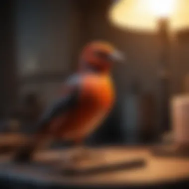 A comparison of different types of avian heat lamps