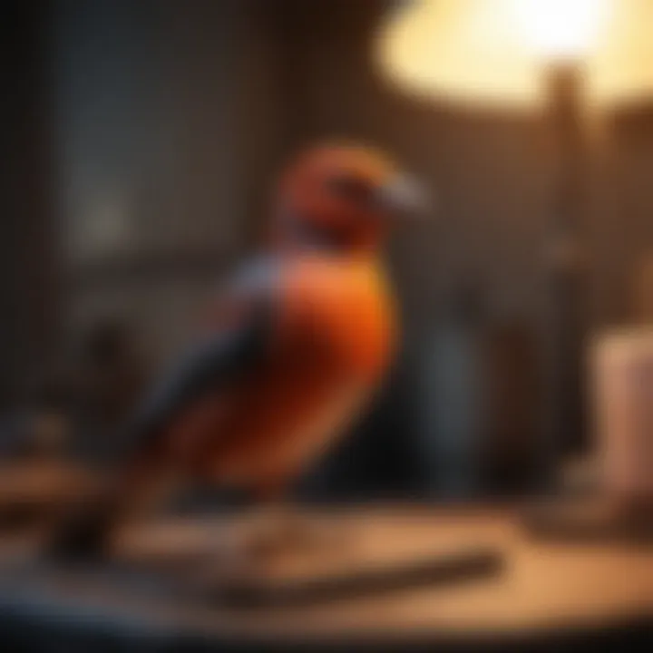 A comparison of different types of avian heat lamps