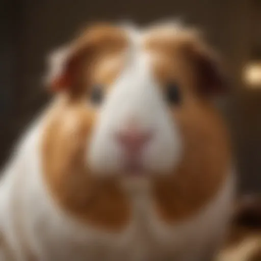 A variety of guinea pig breeds showcasing their distinct fur patterns and colors