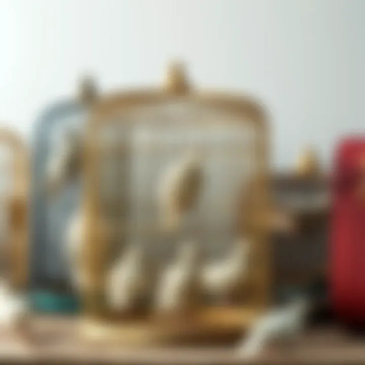 Diverse Selection of Dove Cages Collection of diverse dove cages available for purchase