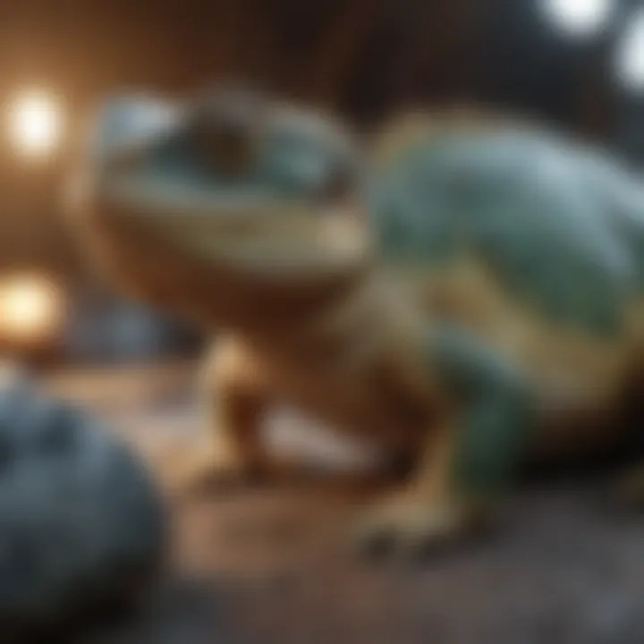 A map showcasing locations of free veterinary services for reptiles