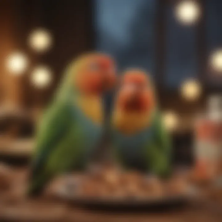 Guide to preparing lovebird treats at home