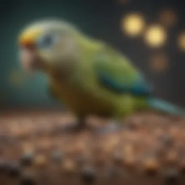 Essential Seeds and Pellets for Parakeet Diet Different types of seeds and pellets formulated for parakeets