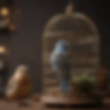 A comparison of metal bird cages showcasing various designs and finishes.