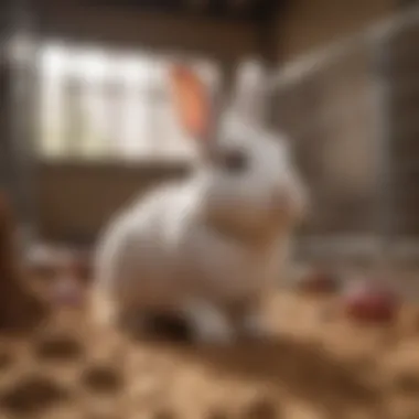 Behavioral Benefits of Playpens for Rabbits Rabbits enjoying their structured play environment in a playpen