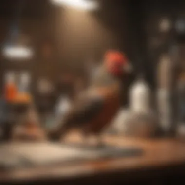 Essential Avian Care Services Checklist A checklist of essential avian care services displayed on a table