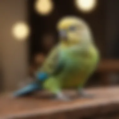 Essential Budgie Care Items Selection of budgie food and supplies
