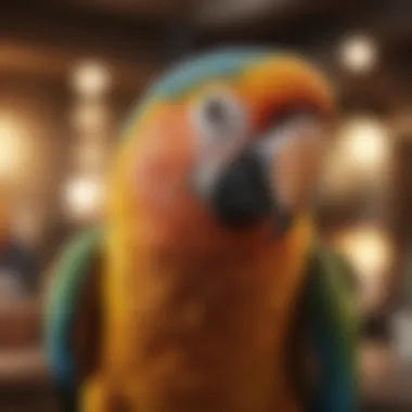 Community Adoption Resources for Parrots A community board showcasing parrot adoption flyers