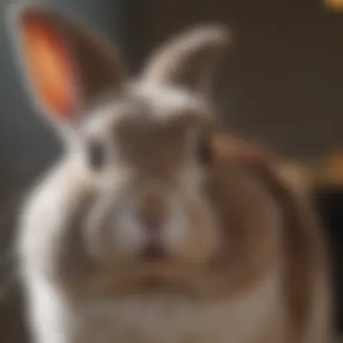 Essential Care Tips for Your Bunny Veterinarian discussing bunny care with pet owner