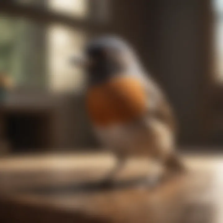 Comparison of full spectrum light with natural sunlight for birds