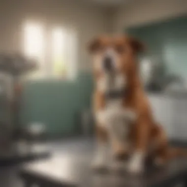 State-of-the-Art Treatment for Dogs at Gregory Animal Hospital A dog receiving treatment in a modern facility
