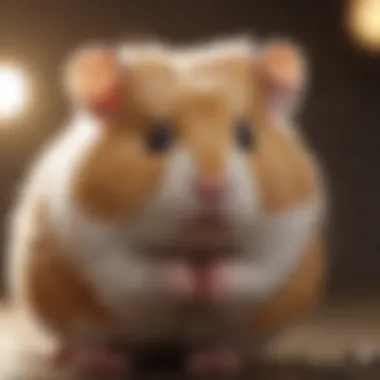 Recognizing Wet Tail Symptoms Close-up of a hamster displaying wet tail symptoms