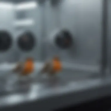 Temperature and Humidity Controls Temperature and humidity controls on an incubator panel