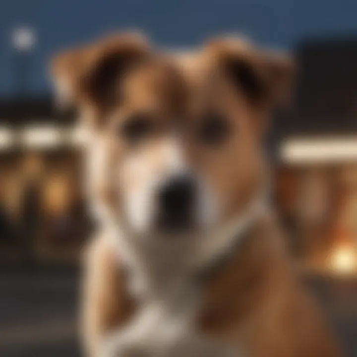 Community event promoting pet health awareness