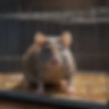 Maintenance Tips for a Healthy Environment Close-up of a clean and organized rat cage