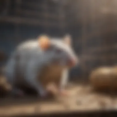 Creating the Ideal Rat Habitat Pet owner setting up a large rat cage