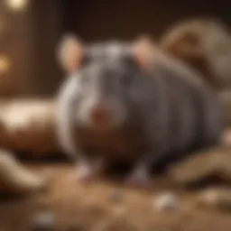 Natural bedding for pet rats