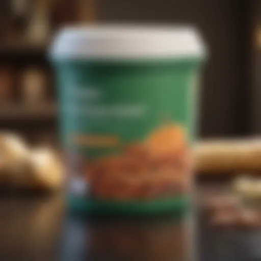 A close-up of Emeraid packaging showcasing its nutritional composition.