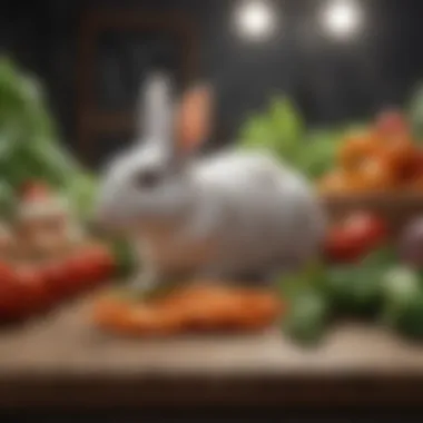 Nutritious Fresh Vegetables for Rabbits Fresh vegetables suitable for rabbit diet