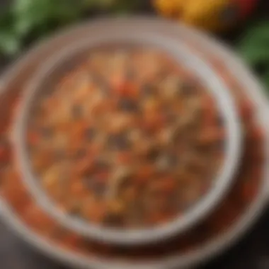 Close-up of conure seeds in a bowl, highlighting their nutritional richness