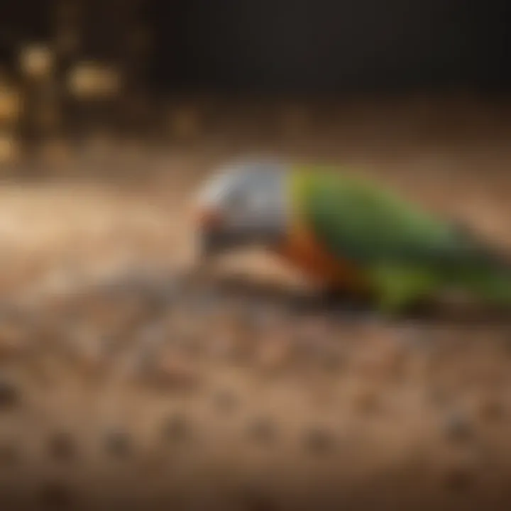Pellets versus seeds for Quaker parrot diet