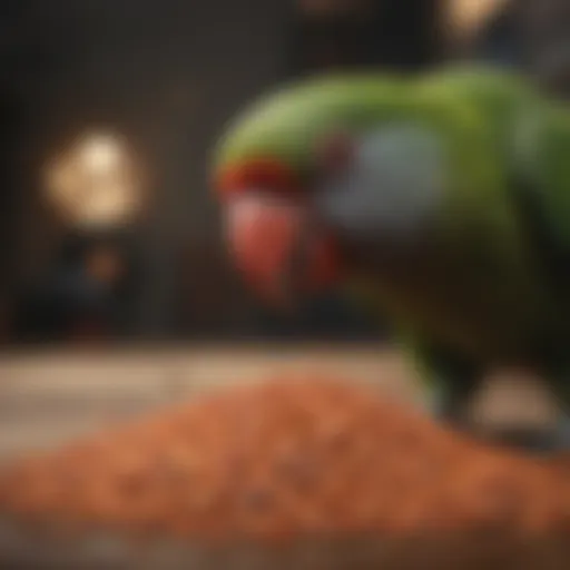 Nutritional pellets specifically designed for Eclectus parrots