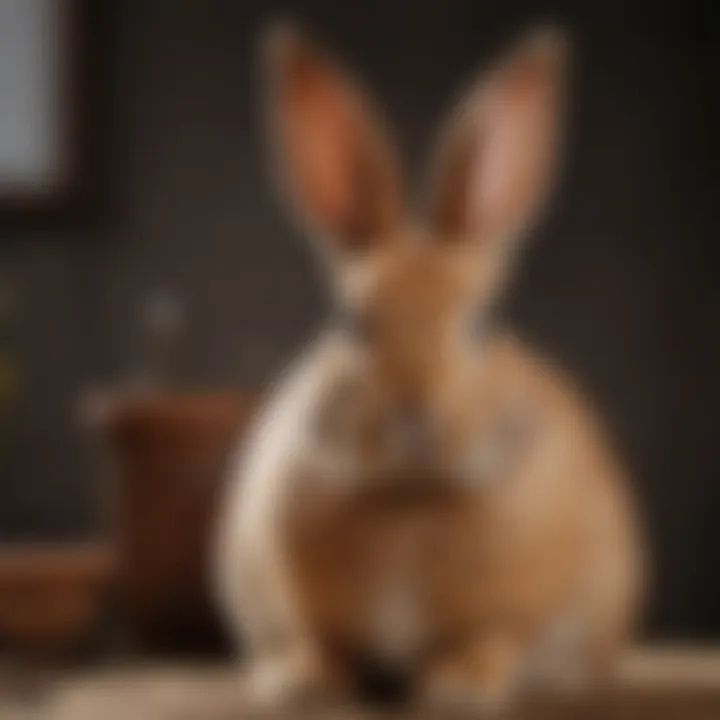 Different rabbit breeds highlighting various grooming needs