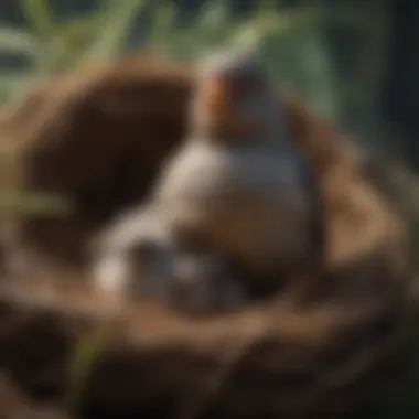 Nurturing Young Birds Nurturing young birds in a cozy nest